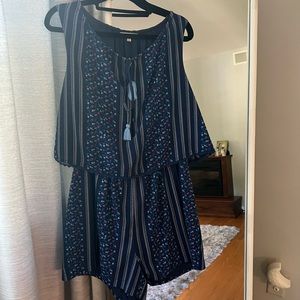 Skies Are Blue floral romper